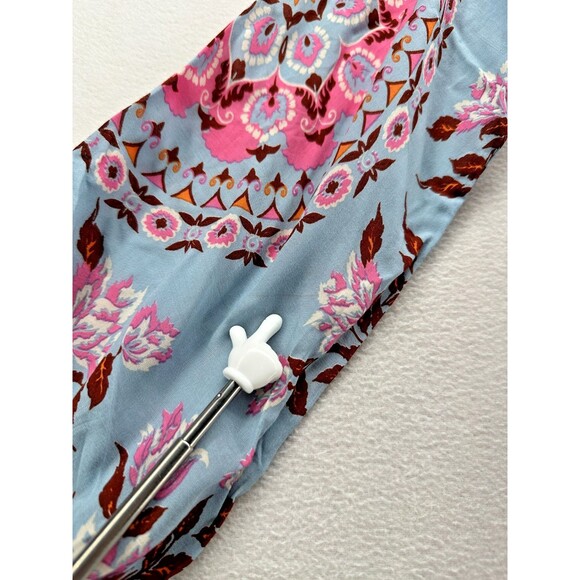 Spell & The Gypsy Collective Pandora Aquarium Maxi Dress Size XS Blue Pink Print - Picture 10 of 16